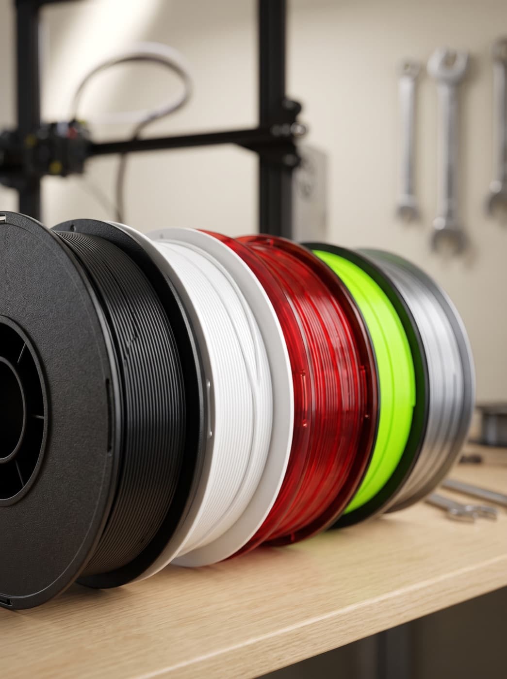 Rollos de filamento de impresión 3D de marca premium
